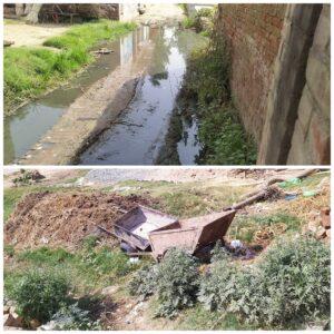 औरैया 30 अप्रैल*सड़क में पानी है या पानी में सड़क,* *2 महीने से नहीं हुई सफाई*