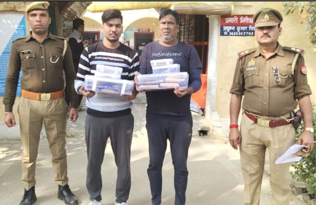 कानपुर08दिसम्बर*सचेंडी पुलिस ने अवैध कारोबार करने वाले दो युवकों को किया गिरफ्तार*