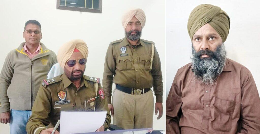 पंजाब 02 जनवरी *थाना बहाववाला पुलिस ने कार चालक को 7 किलो चूरा पोस्त सहित काबू किया