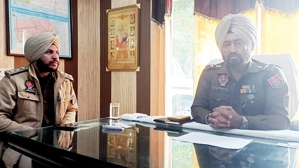 पंजाब 02 जनवरी *नशा तस्करों को किसी भी कीमत पर बख्शा नहीं जायेगा : एसएसपी भूपिंद्र सिंह