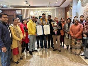 दिल्ली09जनवरी2023*इंडिया हबिटेट सेंटर नई दिल्ली में दिनांक 8 जनवरी में रूस की मकारिया यूनिवर्सिटी के द्वारा आयोजित किया गया सम्मान समारोह दिल्ली09जनवरी2023*इंडिया हबिटेट सेंटर नई दिल्ली में दिनांक 8 जनवरी में रूस की मकारिया यूनिवर्सिटी के द्वारा आयोजित किया गया सम्मान समारोह