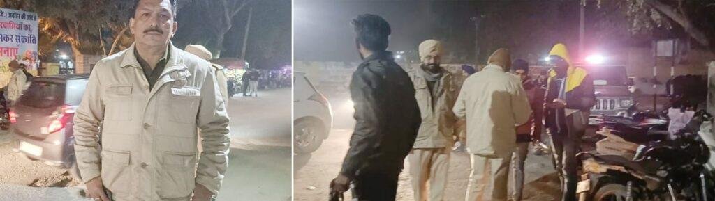 पंजाब 13 जनवरी *डीएसपी के नेतृत्व में पुलिस ने की नाकाबंदी पंजाब 13 जनवरी *डीएसपी के नेतृत्व में पुलिस ने की नाकाबंदी