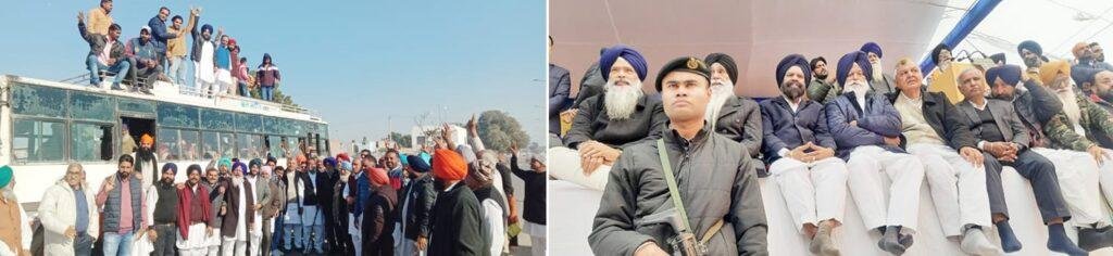 पंजाब14जनवरी*माघी मेले के अवसर पर शिअद नेता श्री मुक्तसर साहिब हुए रवाना