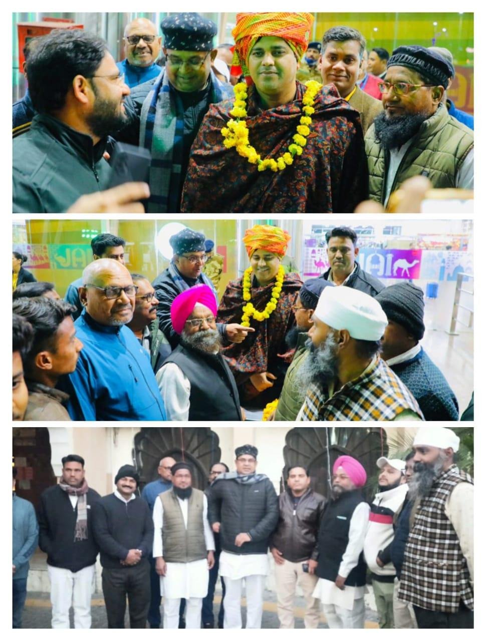 जयपुर27जनवरी*इमरान प्रतापगढ़ी साहब का राजस्थान पधारने पर स्वागत किया-आबिद कागज़ी जयपुर27जनवरी*इमरान प्रतापगढ़ी साहब का राजस्थान पधारने पर स्वागत किया-आबिद कागज़ी