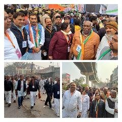 गाजियाबाद04जनवरी2023*भारत जोड़ो यात्रा में गाजियाबाद लोनी* में जिला कानपुर से हजारों कांग्रेसी पहुंचे। गाजियाबाद04जनवरी2023*भारत जोड़ो यात्रा में गाजियाबाद लोनी* में जिला कानपुर से हजारों कांग्रेसी पहुंचे।