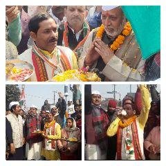भागलपुर09जनवरी2023*तिलकामांझी चौक पहुंची भारत जोड़ो यात्रा का कांग्रेस इंटक ने किया भव्य स्वागत भागलपुर09जनवरी2023*तिलकामांझी चौक पहुंची भारत जोड़ो यात्रा का कांग्रेस इंटक ने किया भव्य स्वागत