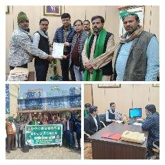 नोएडा18जनवरी*11सूत्रीय मांगों को लेकर भाकियू ने मुख्य कार्यपालक अधिकारी नोएडा विकास प्राधिकरण के नाम सौंपा ज्ञापन। नोएडा18जनवरी*11सूत्रीय मांगों को लेकर भाकियू ने मुख्य कार्यपालक अधिकारी नोएडा विकास प्राधिकरण के नाम सौंपा ज्ञापन।