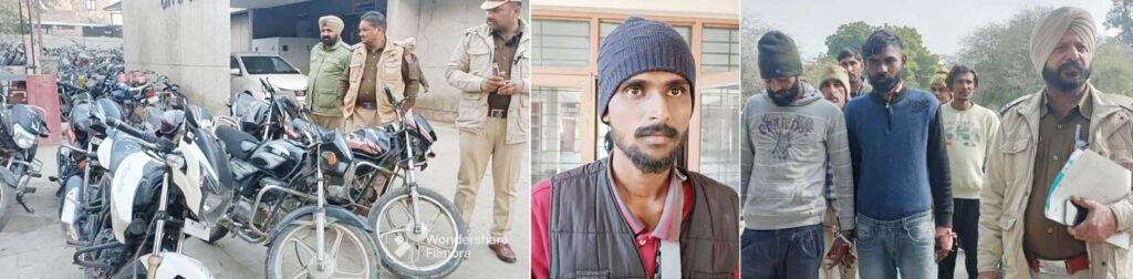 पंजाब 02 फरवरी *मोटरसाईकिल चोरी के मामले में तीसरा आरोपी मनदीप सिंह काबू, जेल भेजा