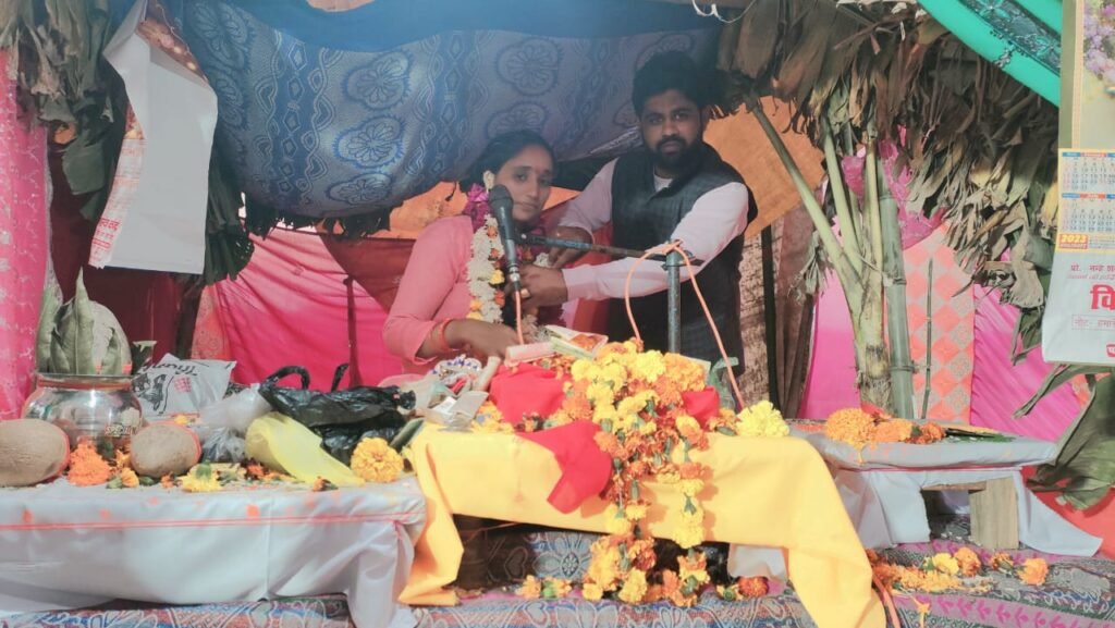 कानपुर02फरवरी*सात दिनों तक चली श्रीमद भागवत कथा का हुआ समापन।