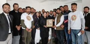 फाजिल्का पंजाब06फरवरी*सीनियर सैशन जज मैडम जतिंद्र कौर को उधम एनजीओ ने विशेष स्मृति चिन्ह देकर सम्मानित किया