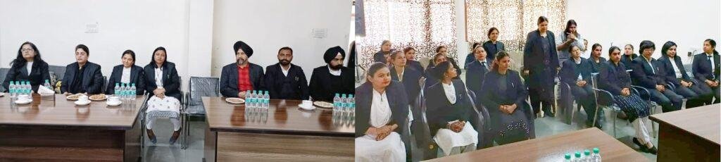 पंजाब06फरवरीफाजिल्का की सैशन जज मैडम जतिंद्र कौर ने महिला वकीलों के साथ की मीटिंग, उनकी समस्याएं भी सुनी