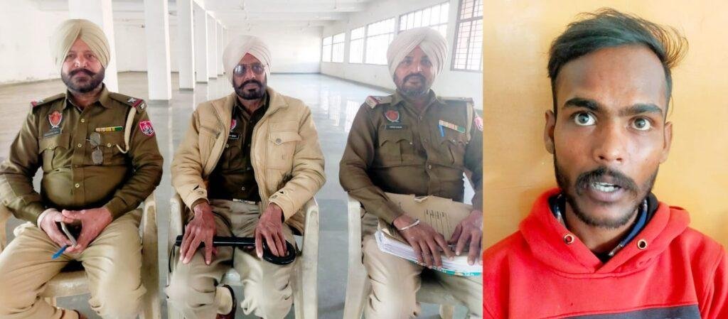 पंजाब 11 फरवरी *लूटपाट करने वाला आकाशदीप काबू, पुलिस रिमांड पर