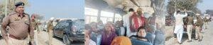 पंजाब 20 फरबरी *डीएसपी गुरमीत सिंह व थाना प्रभारी बहाववाला ने राजपुरा नाका पर नाकाबंदी कर वाहनों की चैकिंग की