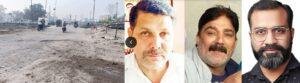 पंजाब 21 फरवरी *रेलवे फाटक के पास बना खड्डा दे रहा हादसों को न्यौता पंजाब 21 फरवरी *रेलवे फाटक के पास बना खड्डा दे रहा हादसों को न्यौता