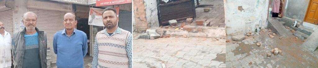 पंजाब22फरवरी*आर्य नगरी में पृथ्वी राज के घर पर रात्रि समय युवकों ने किया हमला