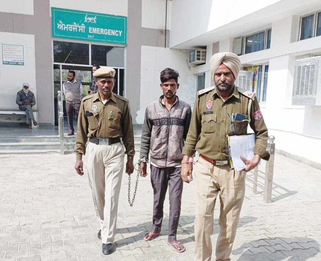 पंजाब 25 फरबरी *पत्नी को मौत के घाट उतारने वाला पति पुलिस रिमांड पर
