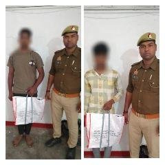 चित्रकूट19फरवरी*थाना पहाड़ी पुलिस ने 02 अभियुक्तों को 40 क्वार्टर देशी शराब के साथ गिरफ्तार किया* चित्रकूट19फरवरी*थाना पहाड़ी पुलिस ने 02 अभियुक्तों को 40 क्वार्टर देशी शराब के साथ गिरफ्तार किया*