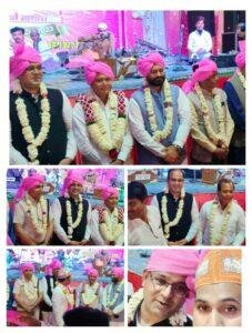 बारा04मार्च*सभी लोगों ने साफे बांधकर फूल माला पहनाकर आविद कागजी का इस्तकबाल किया। बारा04मार्च*सभी लोगों ने साफे बांधकर फूल माला पहनाकर आविद कागजी का इस्तकबाल किया।