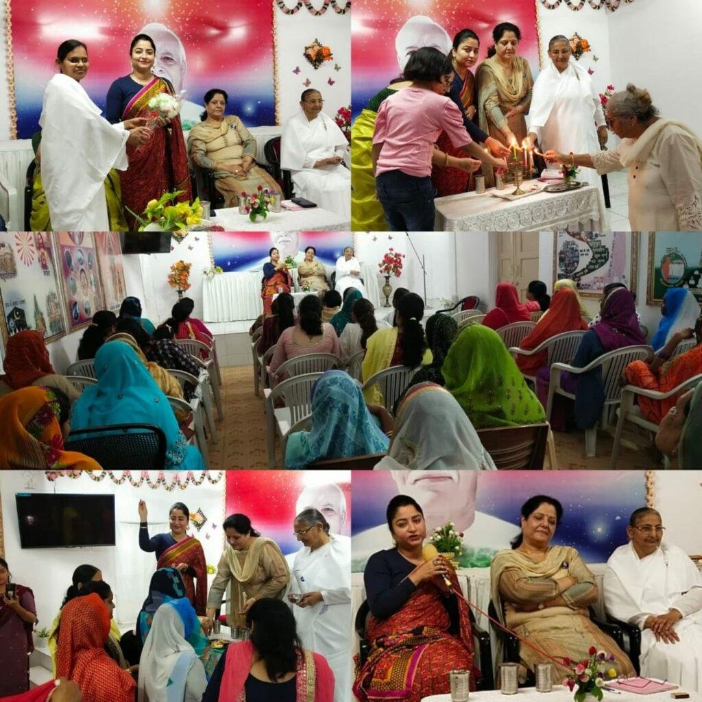 कोटा04मार्च*प्रजापिता ब्रह्मकुमारी ईश्वरीय विश्वविद्यालय द्वारा होली स्नेह मिलन एवं महिला दिवस का संयुक्त कार्यक्रम का आयोजन किया गया।