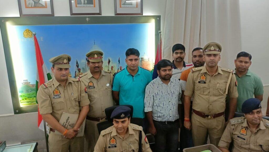 आगरा 27 मार्च *थाना हरी पर्वत पुलिस को मिली बड़ी सफलता ।