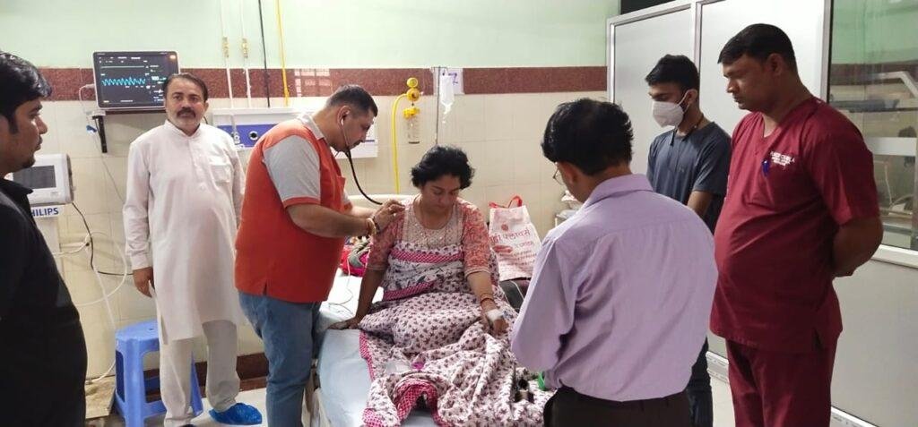 सूरतगढ़28मार्च*पूजा छाबड़ा जी के आमरण अनशन का आज आठवां दिन