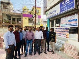 लखनऊ28मार्च*निःशुल्क चिकित्सा शिविर में लगभग 220 मरीजों को निशुल्क दवाइयों का वितरण और जांच की गई।