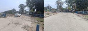 पंजाब31मार्च*सीतो फाटक के दोनों तरफ रेलवे विभाग ने बनवाई सडक़, लोगों ने ली राहत की सांस