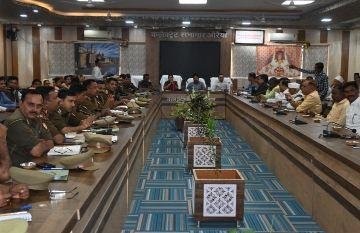 औरैया 01 मार्च* सेन्ट्रल पीस कमेटी की मीटिंग