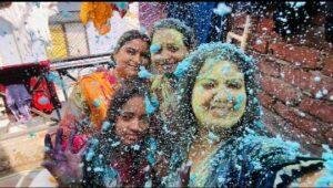 कानपुर 09 मार्च*  रंगों से सराबोर हुआ कानपुर जगह जगह दिखा होली का उत्साह उमंग