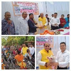 कानपुर नगर10मार्च*दिव्यांगजन सशक्तिकरण विभाग ने बांटी 45 ट्राईसाईकिल* कानपुर नगर10मार्च*दिव्यांगजन सशक्तिकरण विभाग ने बांटी 45 ट्राईसाईकिल*