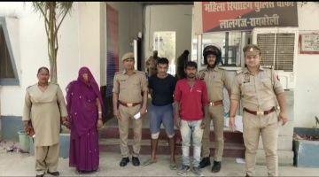 रायबरेली 17 मार्च * वांछित चल रहें लोगों को गिरफ्तार कर भेजा गया जेल।