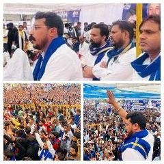 छतरपुर 18 मार्च*आजाद समाज पार्टी( भीम आर्मी) के तत्वधान में आज बहुजन स्वाभिमान रैली। छतरपुर 18 मार्च*आजाद समाज पार्टी( भीम आर्मी) के तत्वधान में आज बहुजन स्वाभिमान रैली।
