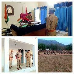 चित्रकूट 21 मार्च*अपर पुलिस अधीक्षक महोदय द्वारा मंगलवार की परेड की सलामी ली गयी तथा पुलिस लाइन का निरीक्षण किया गया*