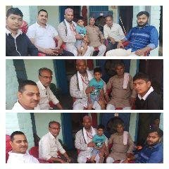 औरैया 24 मार्च* अखिल भारतीय ब्राह्मण एकता परिषद औरैया के पदाधिकारी पहुंचे अपहरत बच्चे के घर कि प्रशासन की भूरि भूरि प्रशंसा।