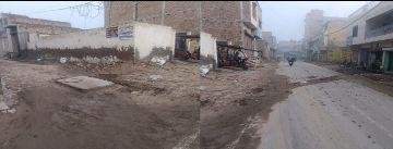 अबोहर 27 मार्च*पुराने राजिन्द्र सिनेमा रोड पर बने खड्डे से लोग परेशान।