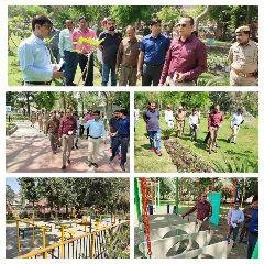 कानपुर नगर28मार्च*नाना राव पार्क को कानपुर शहर के "मॉडल पार्क" के रूप में विकसित किया जा रहा है।