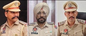 अबोहर 31 मार्च* सदर थाना अबोहर के प्रभारी गुरमीत सिंह, थाना खुईयांसरवर के प्रभारी संजीव तरमाला, थाना खुईखेड़ा बोदीवाला के प्रभारी इंस्पैक्टर सुनील कुमार ने पद्भार संभाला।