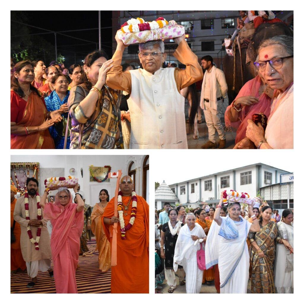 चित्रकूट 22 मार्च* बड़े धूम धाम के साथ निकली रामकथा की शोभायात्रा।