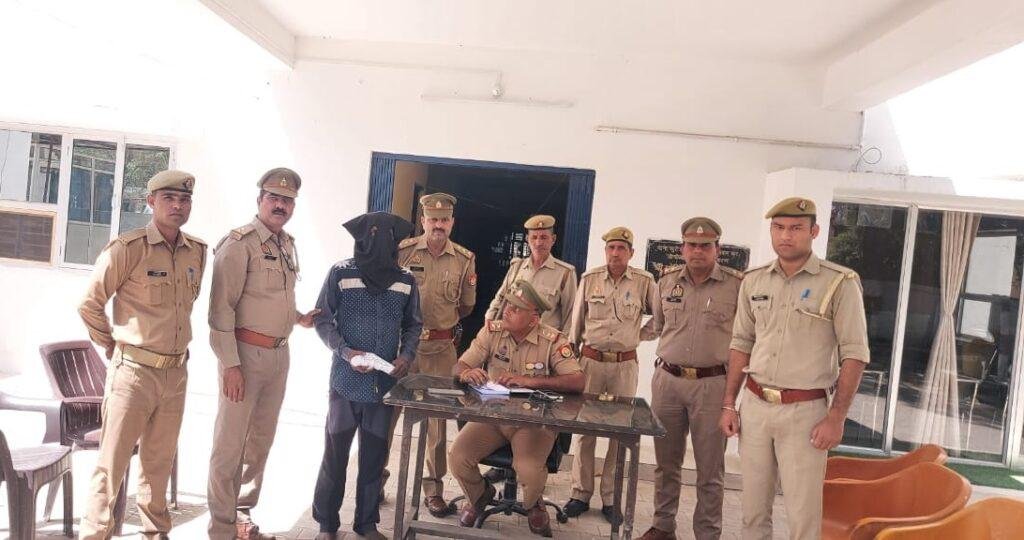 मथुरा05अप्रैल*बाबरिया गिरोह के 25 हजार के ईनामिया अपराधी गिरफ्तार।