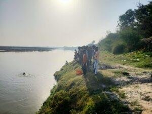 कौशाम्बी07अप्रैल*गंगा स्नान करते समय नदी में डूबने से युवक की मौत*