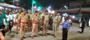 मथुरा13अप्रैल*"पैदल गश्त व चैकिंग"* मथुरा13अप्रैल*"पैदल गश्त व चैकिंग"*