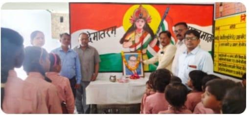 *कौशाम्बी14अप्रैल*उच्च प्राथमिक विद्यालय खोरा में धूमधाम से मनाई गई अंबेडकर जयंती*
