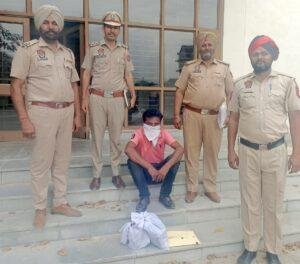 पंजाब17अप्रैल*350 ग्राम अफीम आरोपी को जेल भेजा