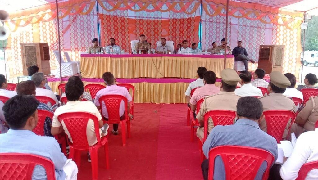 मथुरा18अप्रैल *मीटिंग- नगरीय निकाय चुनाव 2023*