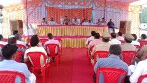 मथुरा18अप्रैल *मीटिंग- नगरीय निकाय चुनाव 2023*