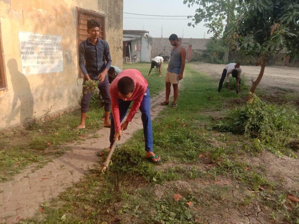 भागलपुर22अप्रैल*मारवाडी छात्रावास में स्वयंसेवको ने चलाया अभियान