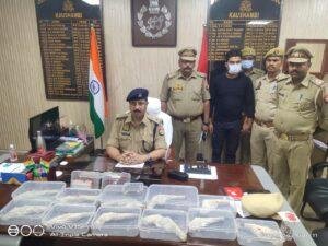 कौशाम्बी27अप्रैल*अवैध शस्त्र फैक्ट्री का भंडाफोड़,एक गिरफ्तार एक मौके से फरार,*