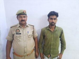 मथुरा28अप्रैल*थाना महावन पुलिस द्वारा नाबालिग पीडिता को बहला फुसलाकर ले जाने तथा उसके साथ दुराचार करने वाले अभियुक्त को किया गिरफ्तार-*