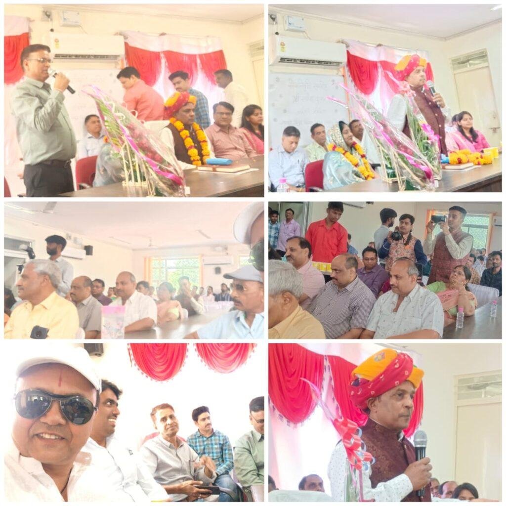 जयपुर29अप्रैल*अधीक्षण अभियंता श्री सतीश गुप्ता जी का भव्य सेवानिवृत्ति समारोह। जयपुर29अप्रैल*अधीक्षण अभियंता श्री सतीश गुप्ता जी का भव्य सेवानिवृत्ति समारोह।