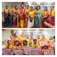 कानपुर 06 अप्रैल* आदर्श महिला मंडल ने मनाया महिला सम्मान समारोह।